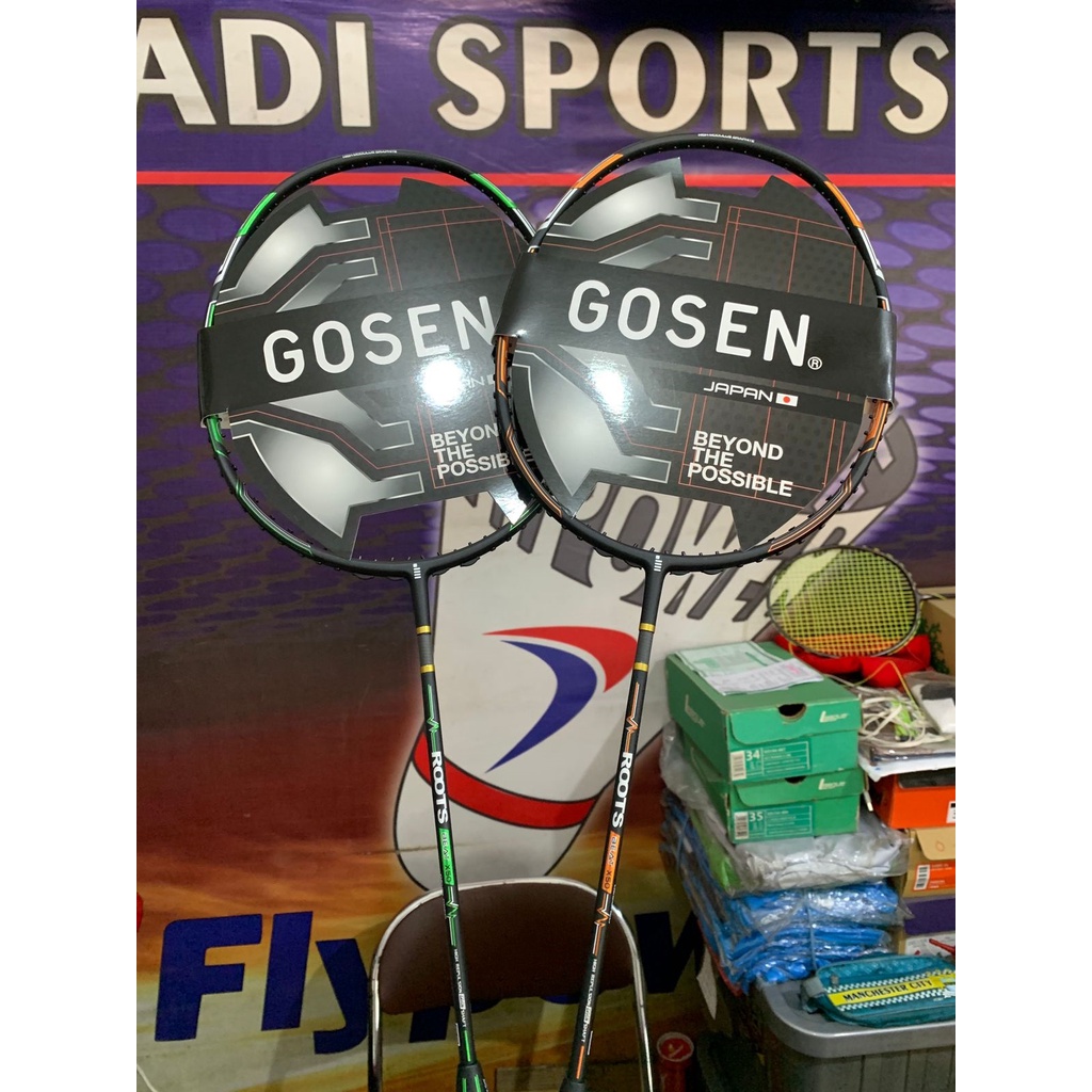 RAKET BADMINTON GOSEN ROOTS BEAT X 50 / X50 NEW COLOUR READY STOCK