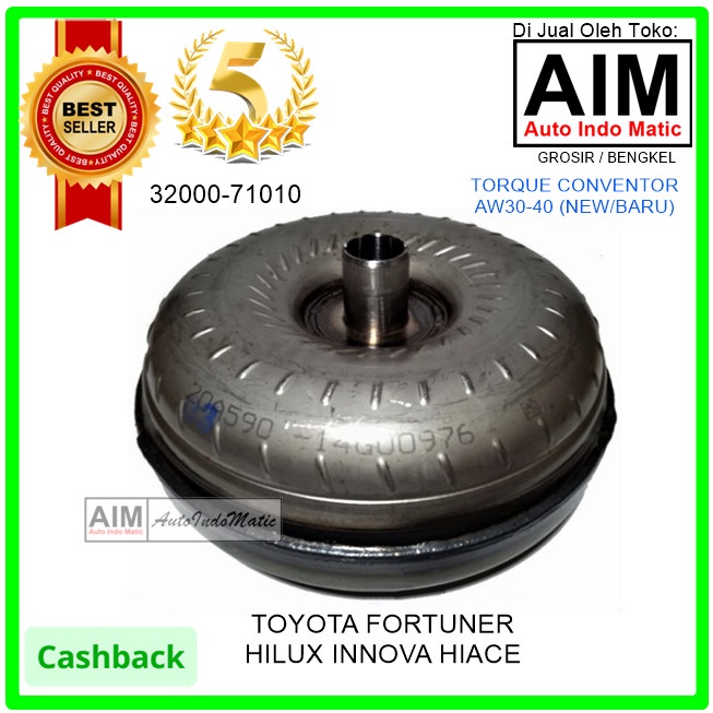 Torque Converter Matic Toyota Fortuner Innova Hilux 32000-71010
