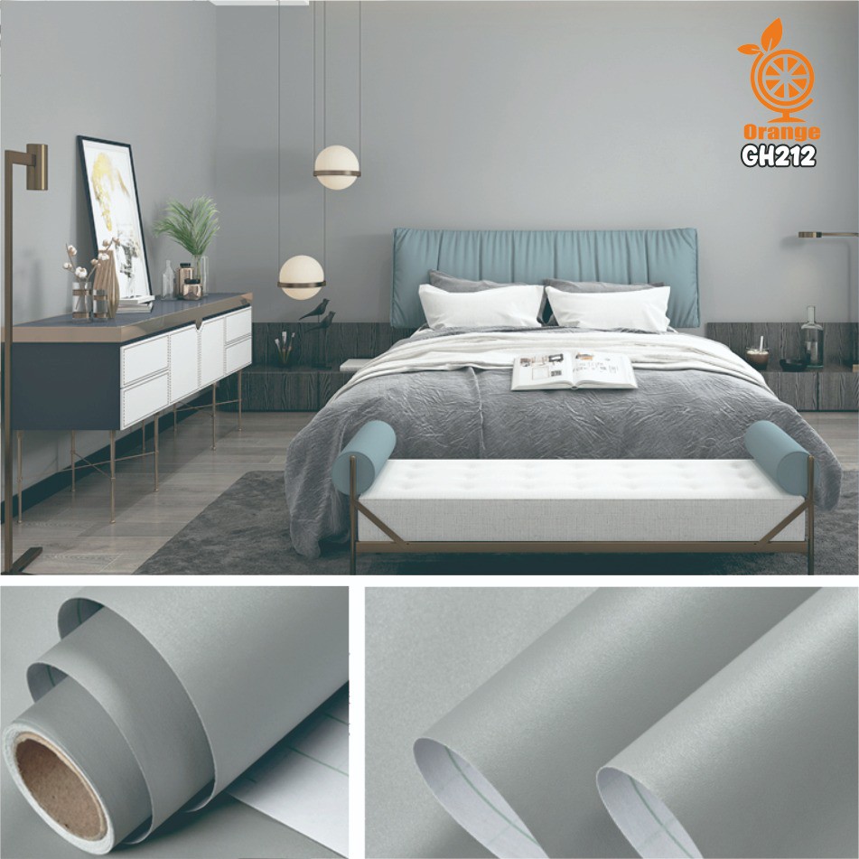 Wallstiker Wallpaper Dinding 3D Wallpaper Stiker Dinding Kamar Tidur Wallpaper Dinding Shabby 45cmx10meter-GH212