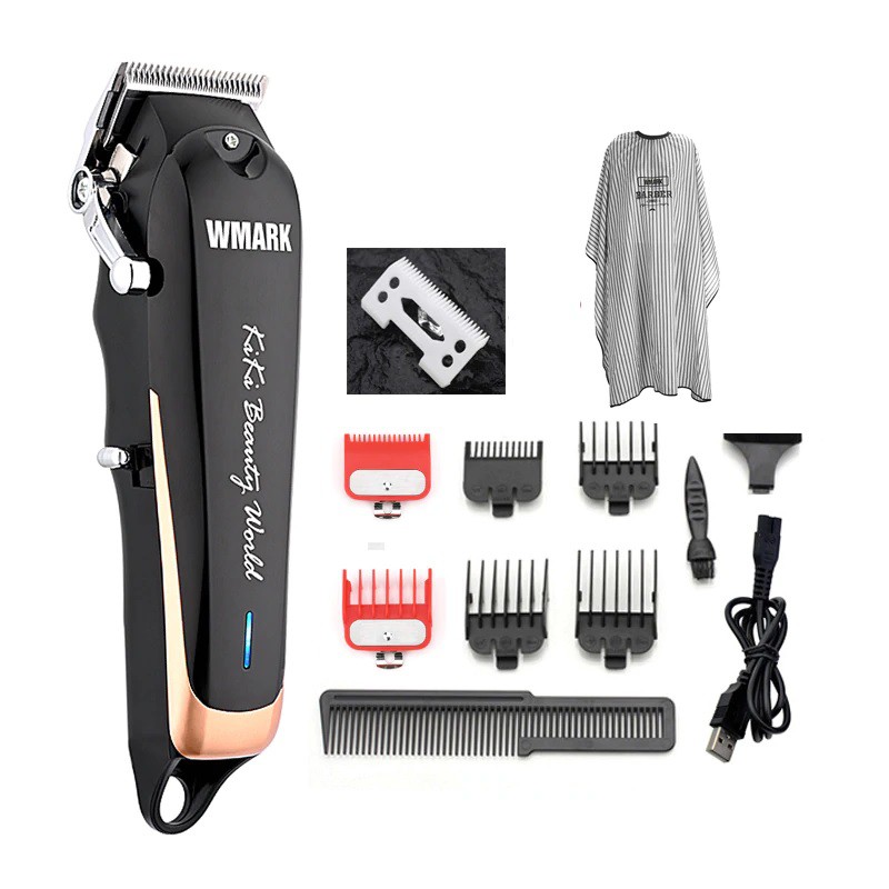 WMARK NG-103 PLUS - PREMIUM Set Professional Electric Hair Clipper Trimmer - Alat Cukur Profesional