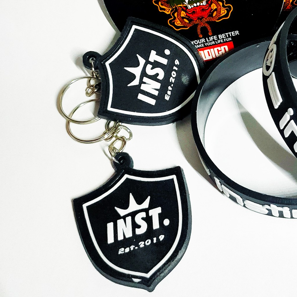 inst merchandise stiker gantungan kunci gelang