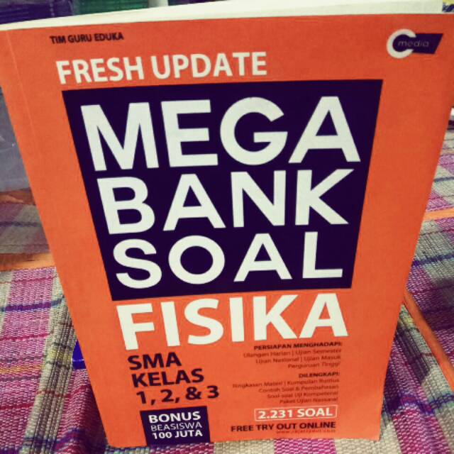 mega bank soal fisika SMA