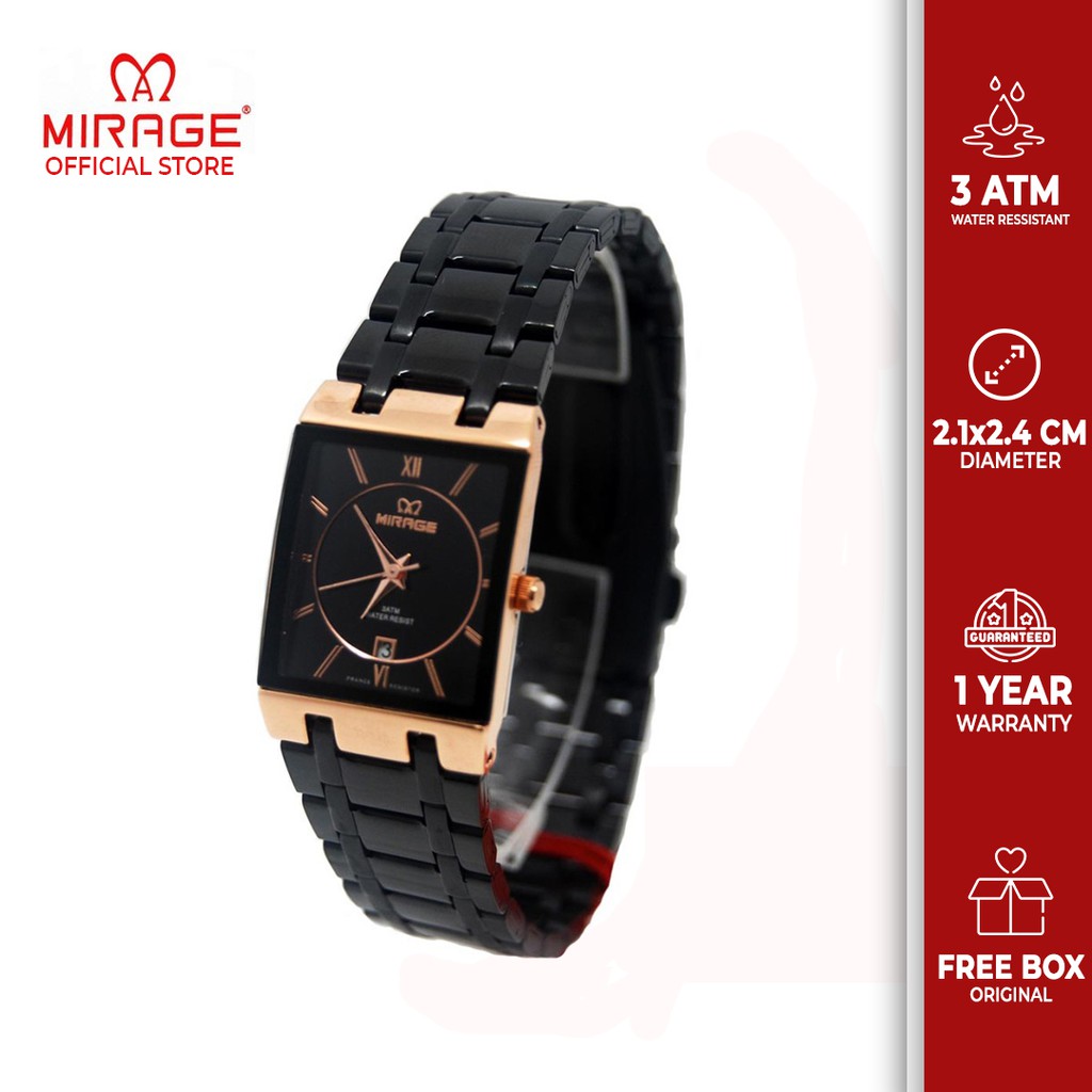 Mirage Jam Tangan Mirage Mirage watch Official Jam Tangan wanita mirage Tahan Air Garansi Resmi 1 ta