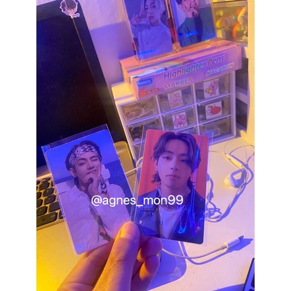 OFFICIAL PC TAEHYUNG BTS BUTTER VERSI PEACHES & CREAM