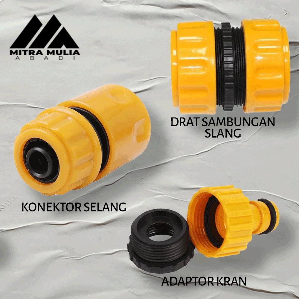 Sambungan Selang Kran Air 1/2 Inch - 5/8 Inch I Konektor Selang / Kran