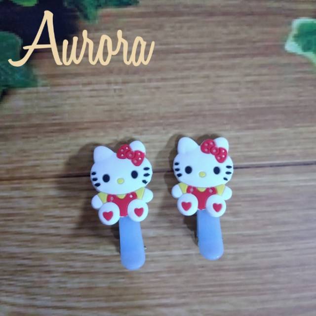 Jepit rambut anak hairpin hello kitty kualitas super