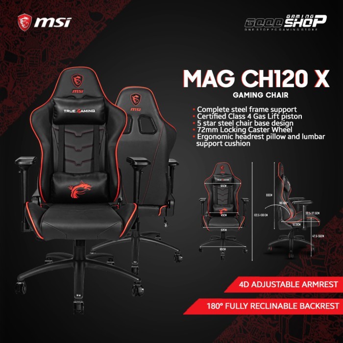 MSi MAG CH120 X - Gaming Chair