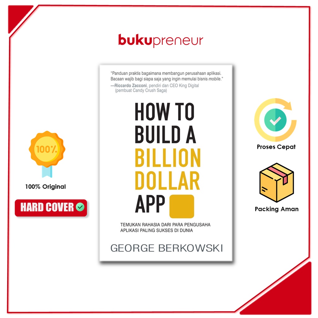 How To Build A Billion Dollar App ( Hard Cover ) George Berkowski