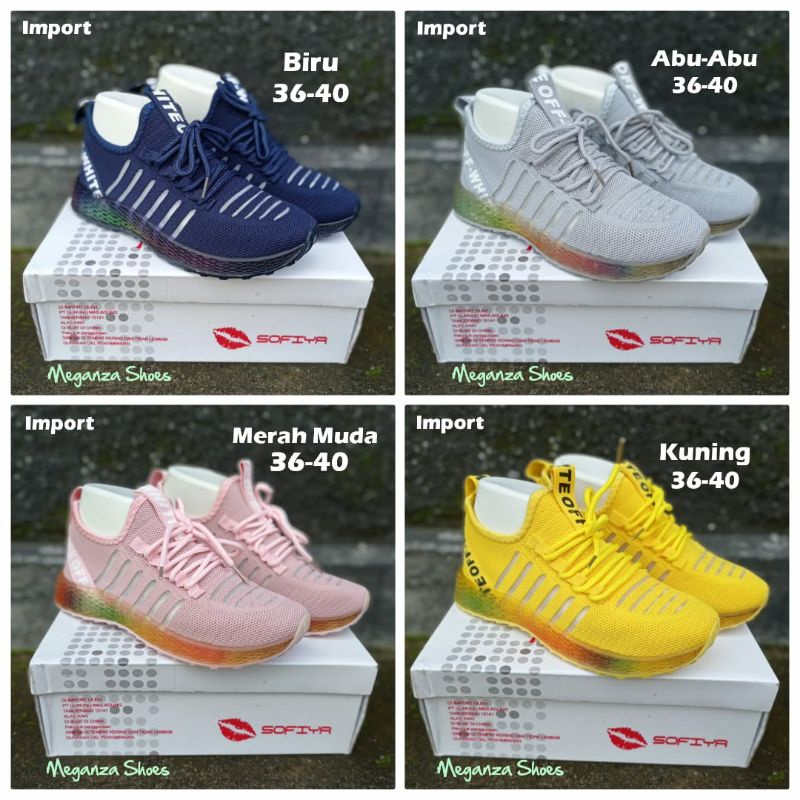 SNEAKER IMPORT ORIGINAL  SHOFIYA BY MEGANZA SHOES