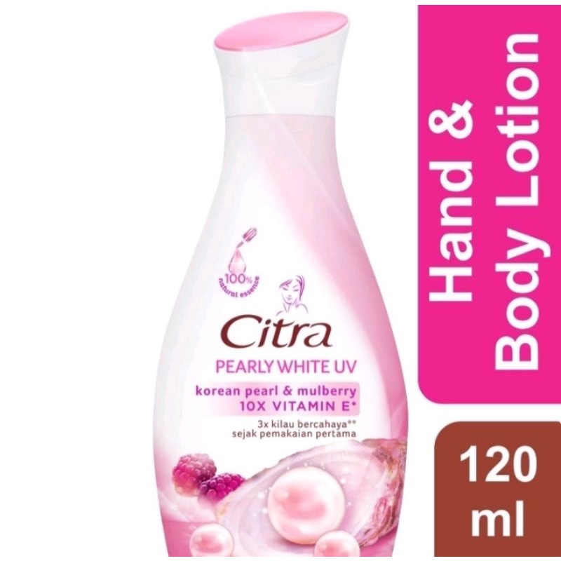 Citra Pearly Glow UV Hand &amp; Body Lotion  # 120 ml