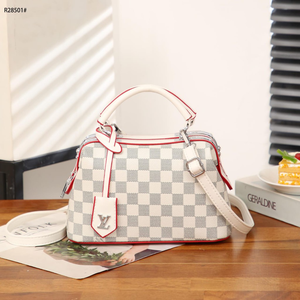 BAG Speedy Doctor Silver Hardware Handbag R28501