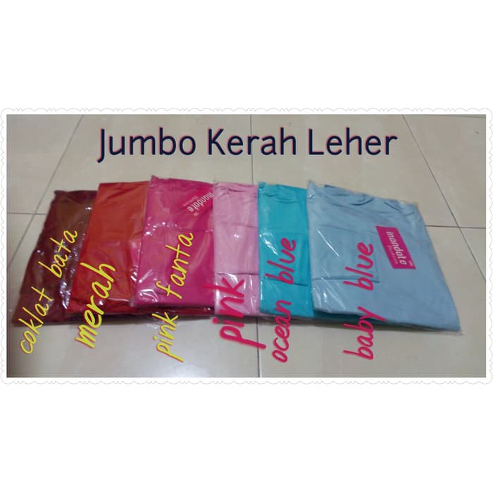 Manset Kaos Jumbo Kerah Leher Ck9200