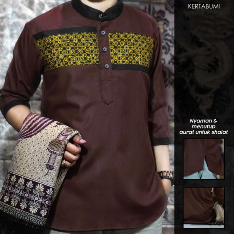 BROWN ALSYF BATIK KERTABUMI ORIGINAL