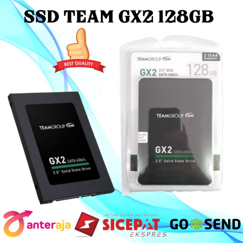 SSD SATA TEAM GX2 128GB RESMI