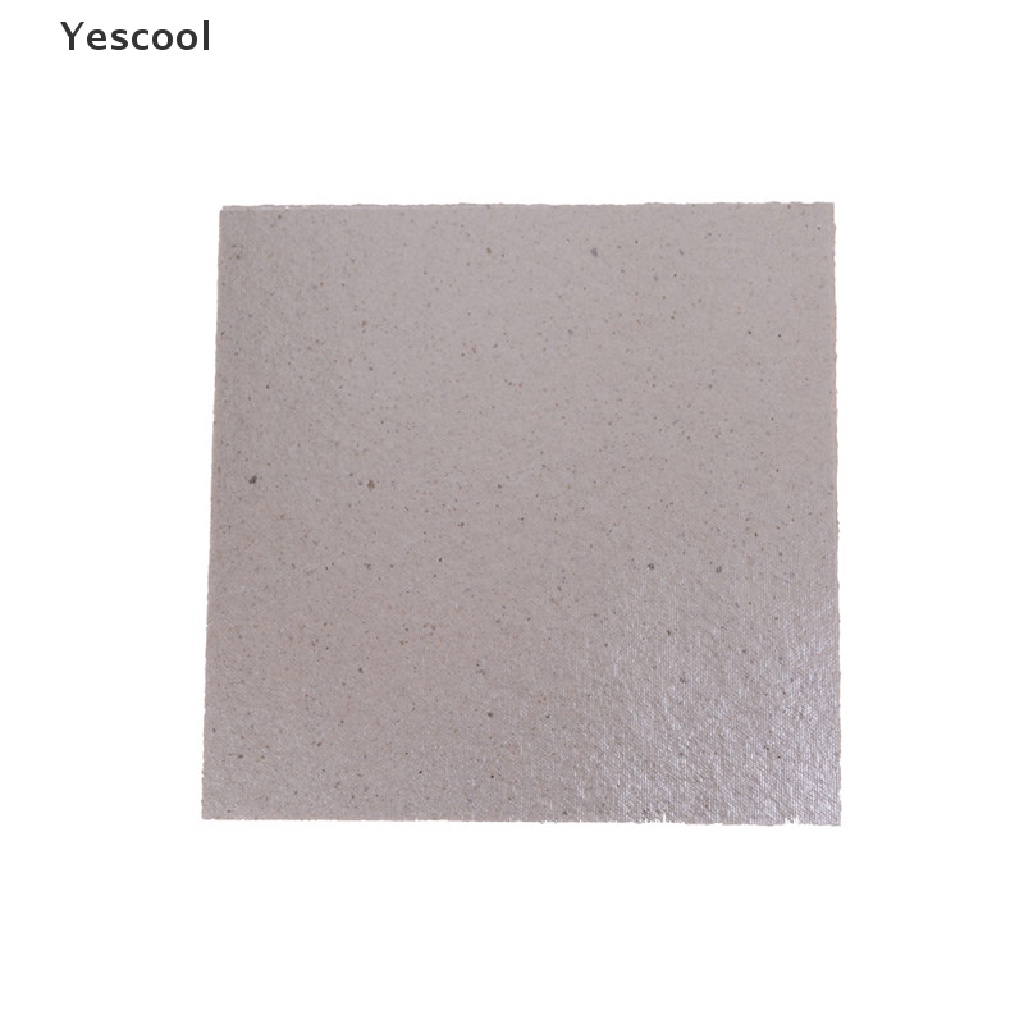 Yescool 2pcs Plat Mika Ukuran 13x13cm / 5.1x5.1 inch Untuk Microwave / Oven