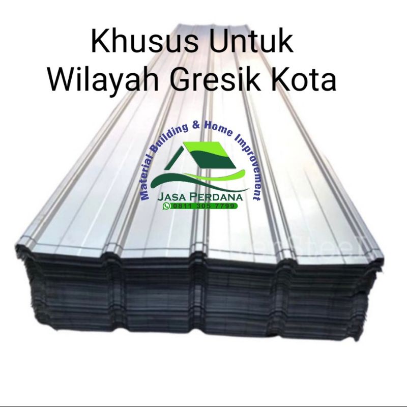 Atap Spandeck Atap Galvalum Atap Baja Ringan Tebal 0.3 mm