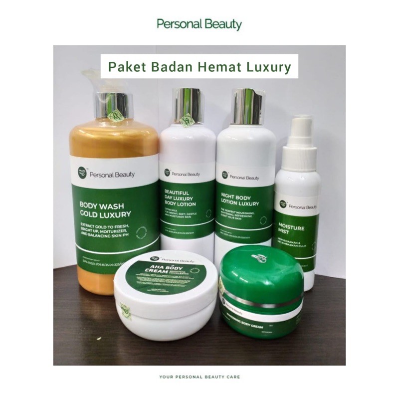 PAKET BADAN LENGKAP EXCLUSIVE/LUXURY PERSONAL BEAUTY