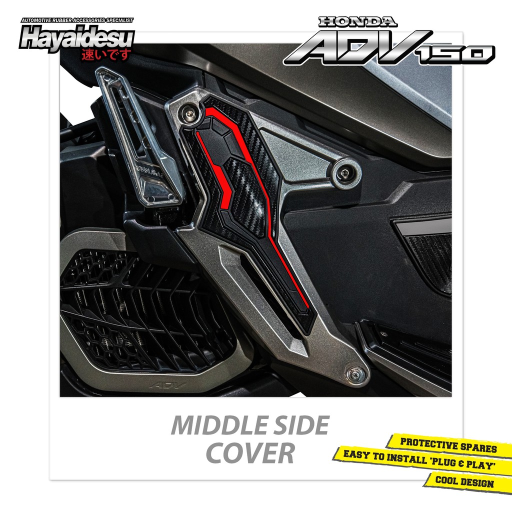 

Hayaidesu Honda ADV Middle Side Step Body Protector Cover