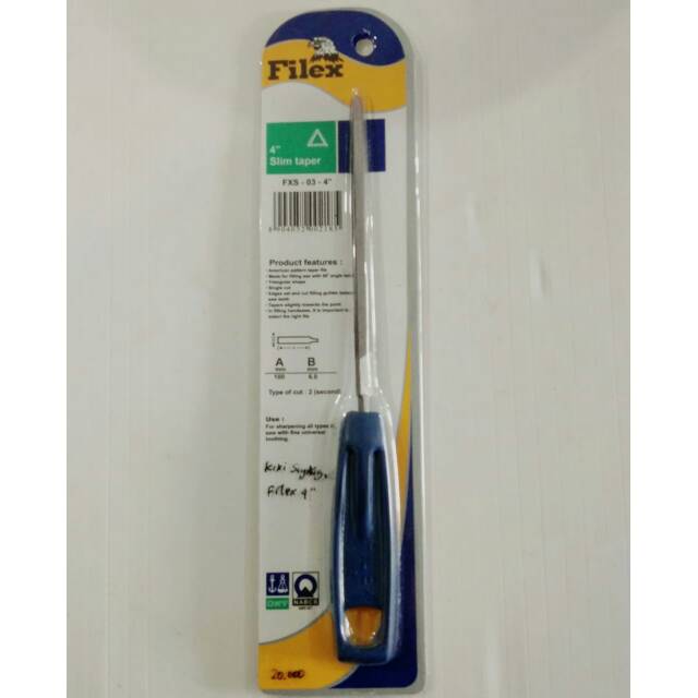 

Kikir Segitiga 4" FILEX