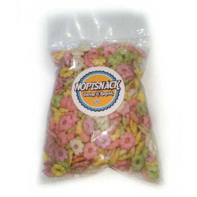 

SNACK SAKURA WARNA WARNI GURIH 250 GRAM