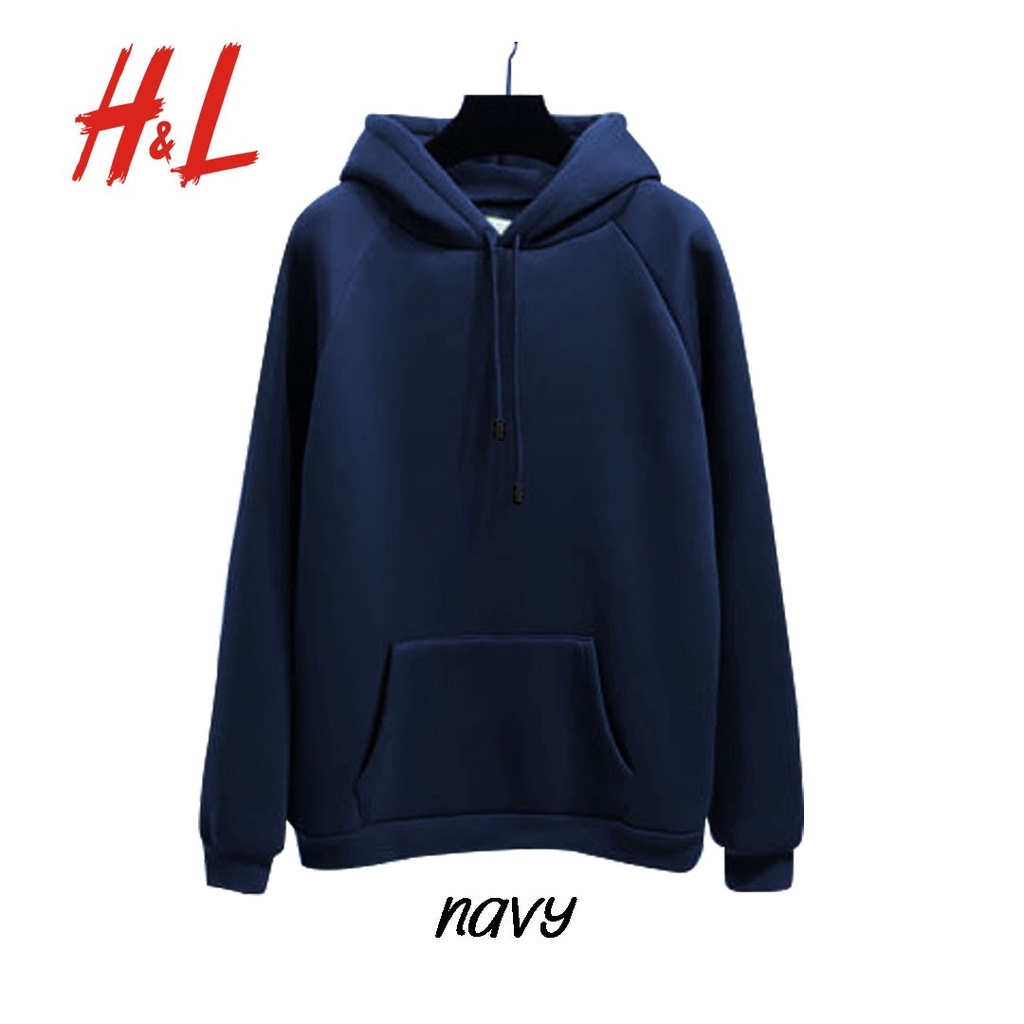 SWEATER HOODIE JEMPER POLOS DISTRO PART 1 UNISEX matt COTTON FLEECE Premium TERMURAH TERLARIS-NAVY