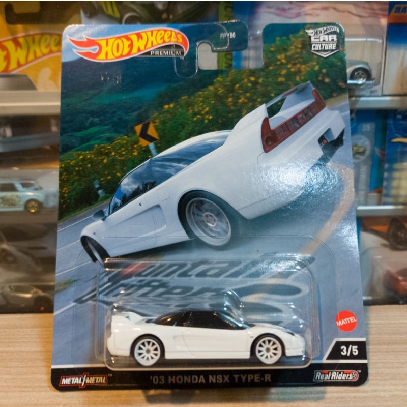 HOT WHEELS 03 HONDA NSX TYPE R - MOUNTAIN DRIFTERS - PREMIUM