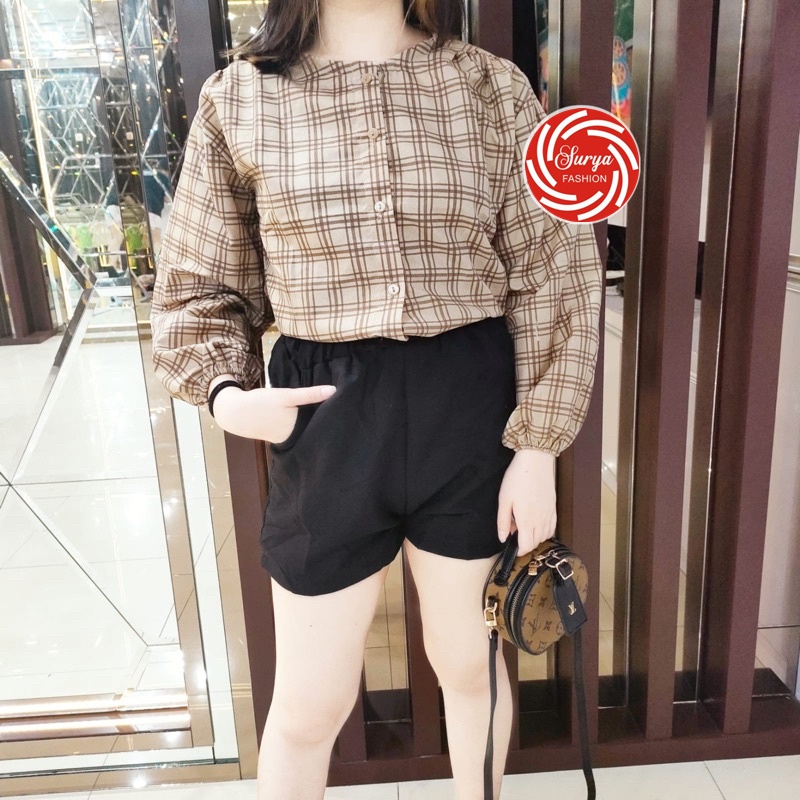 BEFAST - ZSO OOTD Blouse BILLIE / KAYOUNG BLOUSE | MISAN BLOUSE / Blouse Wanita / Atasan Lengan Panjang / Blouse Polkadot / Fashion Wanita Remaja Ala Korean Style / Termurah / Terbaru 2022