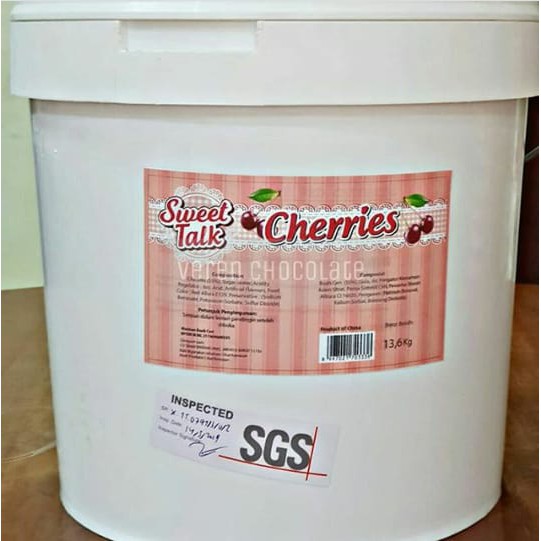 

SWEET TALK RED CHERRIES 5KG PAIL