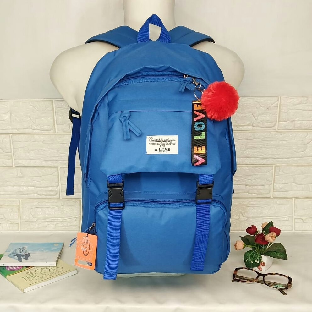 TAS RANSEL SEKOLAH  WANITA ANAK PEREMPUAN DAN LAKI LAKI BISA CUSTOM SABLON CUSTOM MODEL PARTAI BESAR DAN KECIL