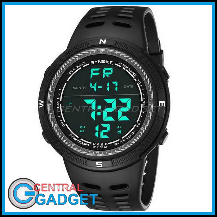 SYNOKE Jam Tangan Digital Sporty Pria - 9698
