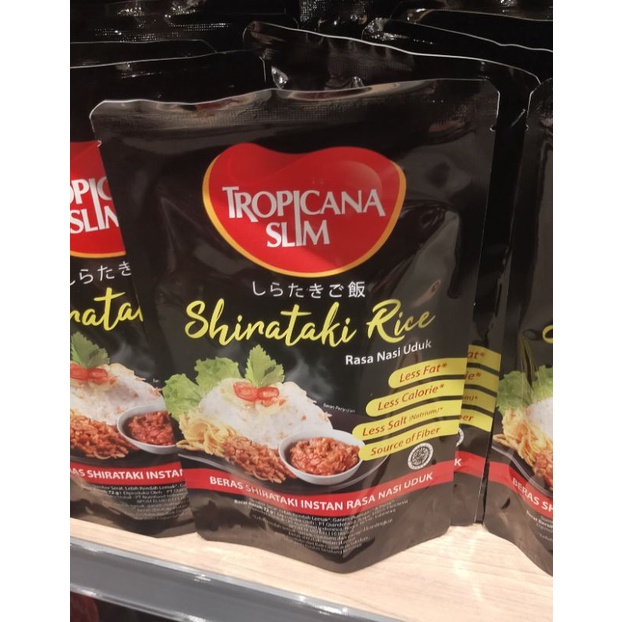 

tropicana slim shirataki rice beras rasa nasi uduk 72gr