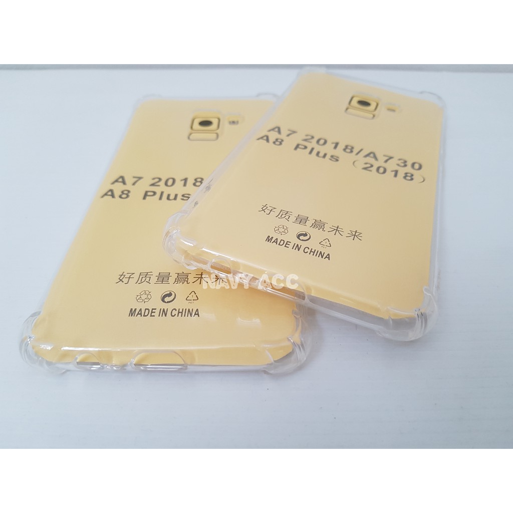 Anticrack Samsung A8 Plus - Anti Crack Softcase A8 Plus