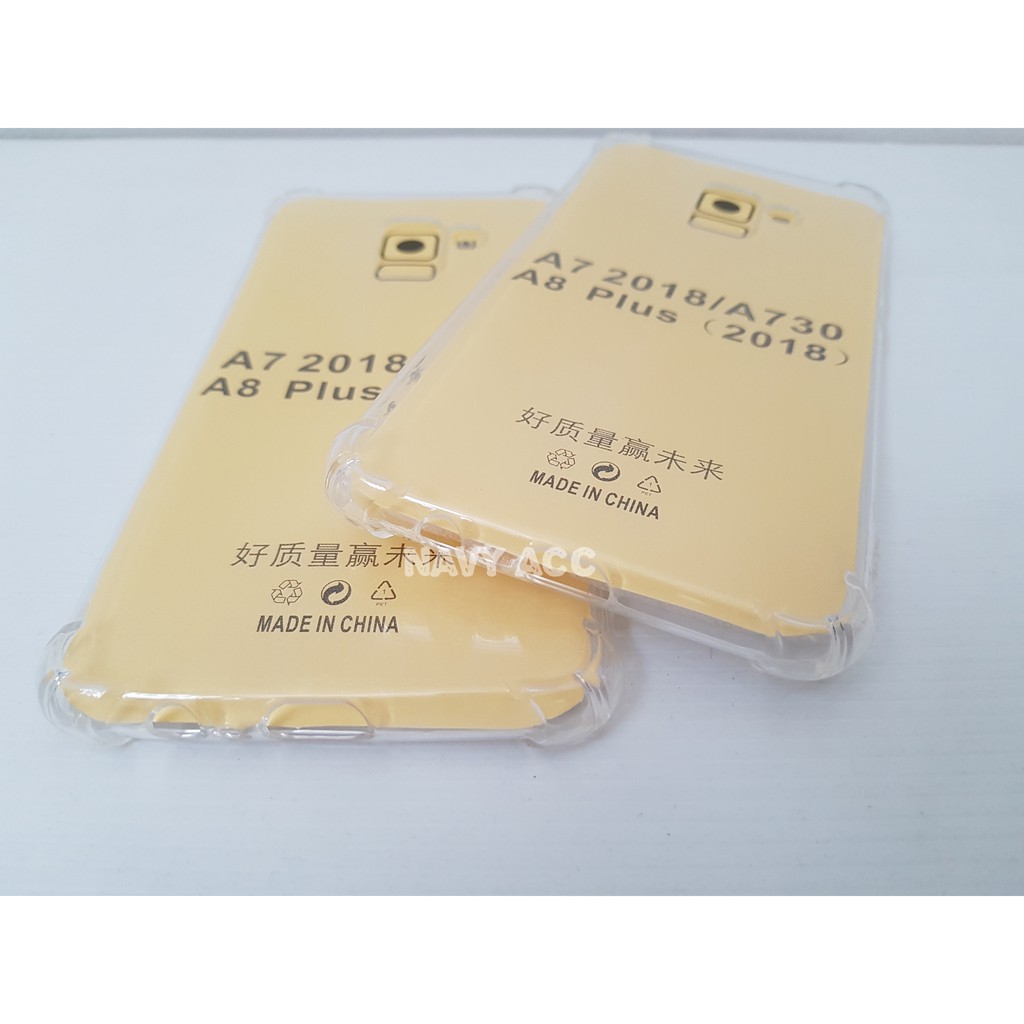 Anticrack Samsung A8 Plus - Anti Crack Softcase A8 Plus