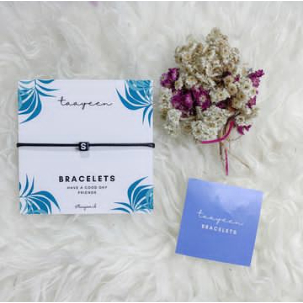 GELANG HURUF ABJAD  PRIA WANITA