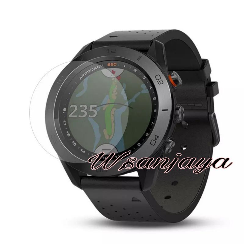 TEMPERED GLASS GARMIN APPROACH S60 ANTI GORES KACA LAYAR DEPAN JAM TANGAN