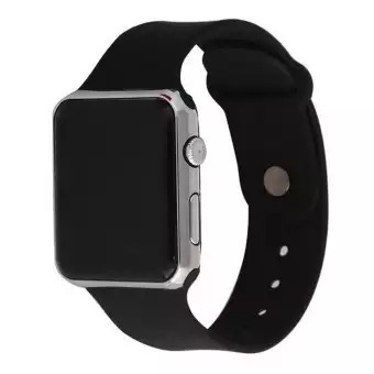 NunuLisaTan - Jam Tangan Wanita Import Murah JAM Wanita korea-LED HITAM LIS SILVER