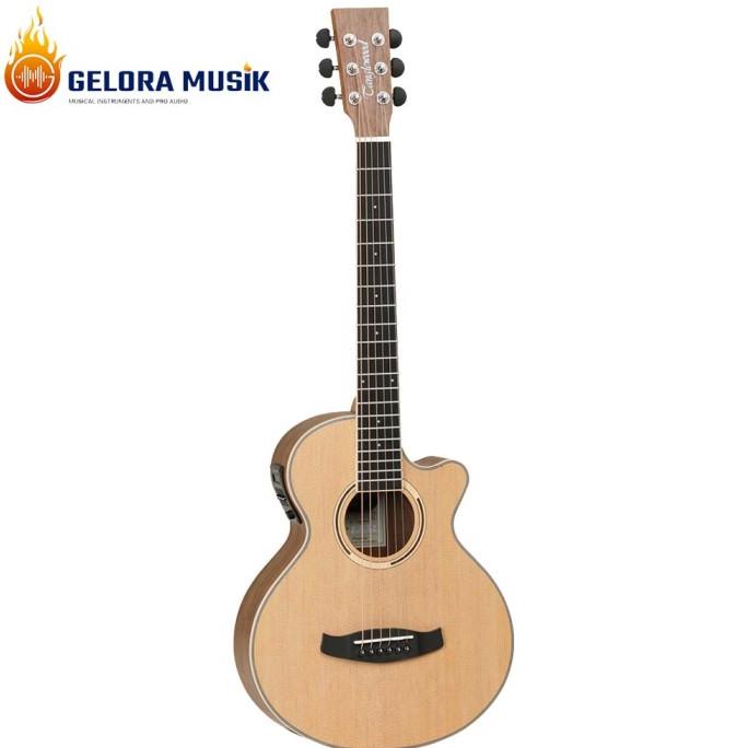 GITAR AKUSTIK ELEKTRIK TANGLEWOOD DBT TCE BW TRAVEL SPR FOLK CUTAWAY TERLARIS1010