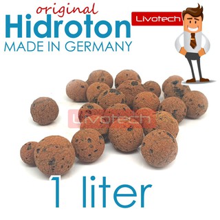 Hidroton Jerman Media Tanam Hidroponik 1L Germany Hydroton Clay Pebbles
