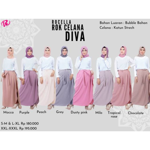 (ORI) Rocella Diva - Rok celana formal