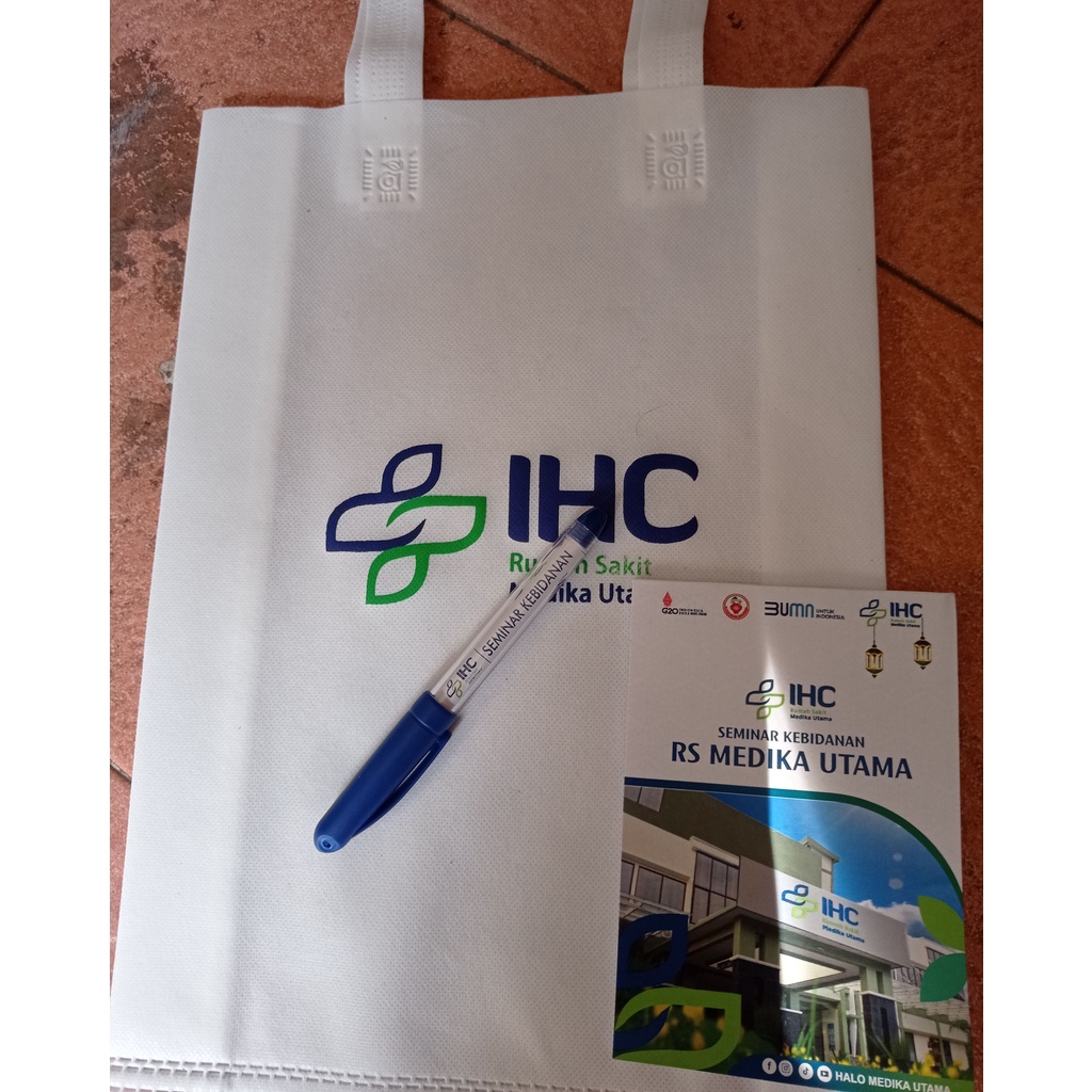 

SEMINARKIT, SEMINAR KIT (TAS TALI,PEN,NOTE)CEPAT