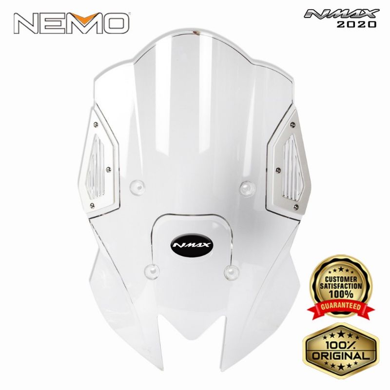 Windshield Nemo Tameng Visor Depan NMAX New type model GP list pinggir carbon NMAX 2020 and All new