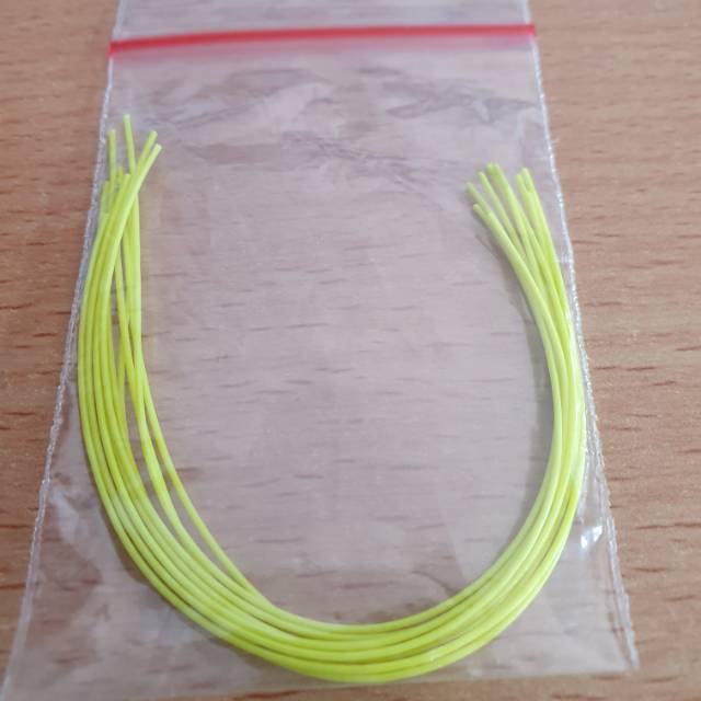 

Kawat ruber kuning stabilo isi 10 pcs