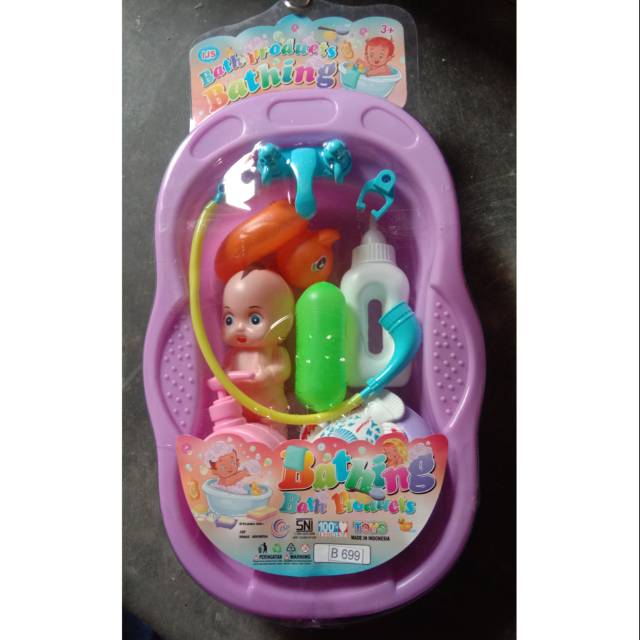 B699 BATHING BATH PRODUCTS / Mainan anak bayi komplit mandiin anak bak mandi besar