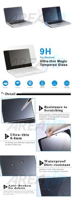 Anti Gores Kaca Pelindung Layar Screen Guard Protector Tempered Glass Macbook Pro Touch Bar 13,3 Inch