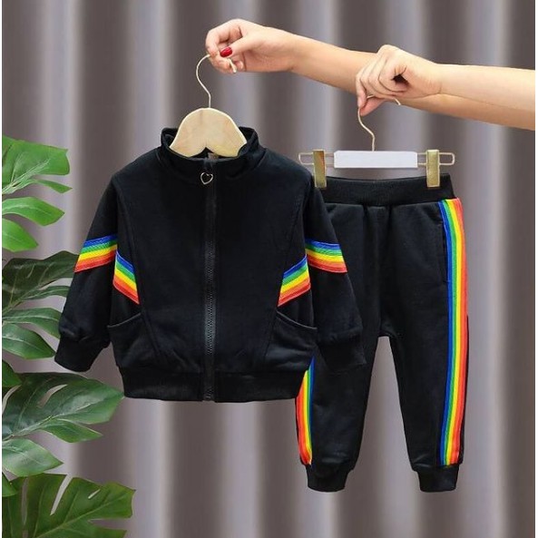 

CSD Indonesia Baju Bayi Impor Murah Set Training Rainbow