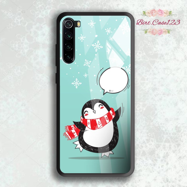 BC Case softcase silikon Gambar PINGUIN back case glass oppo samsung vivo xiaomi realme iphone etc