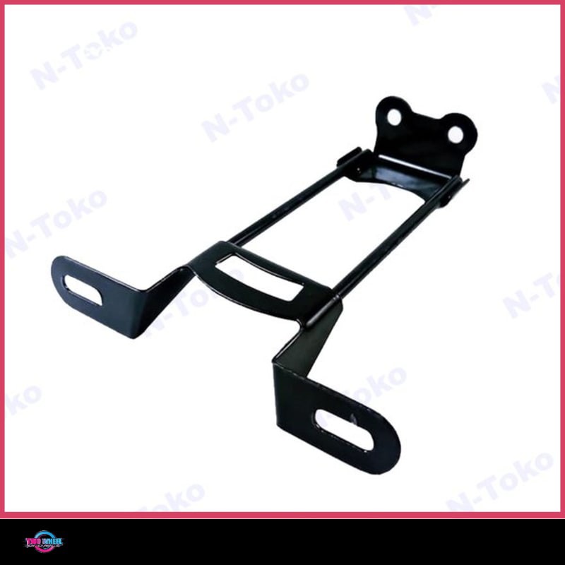 Breket Dudukan Plat Nomor Motor Satria FU 150 New Hitam Variasi  MOTOR