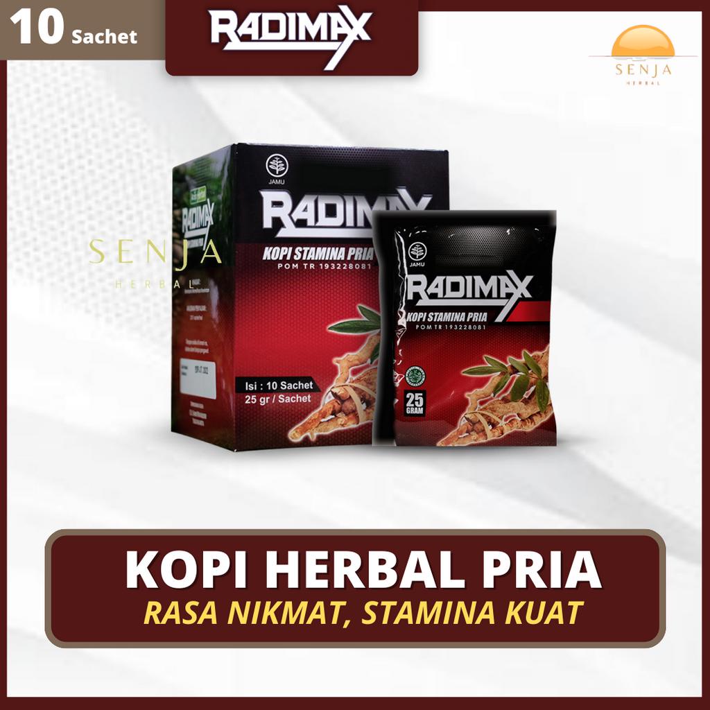 RADIMAX - Kopi Khusus Pria Dewasa, Kopi Atasi Berbagai Masalah Seksual Pria | SUDAH BPOM & HALAL MUI