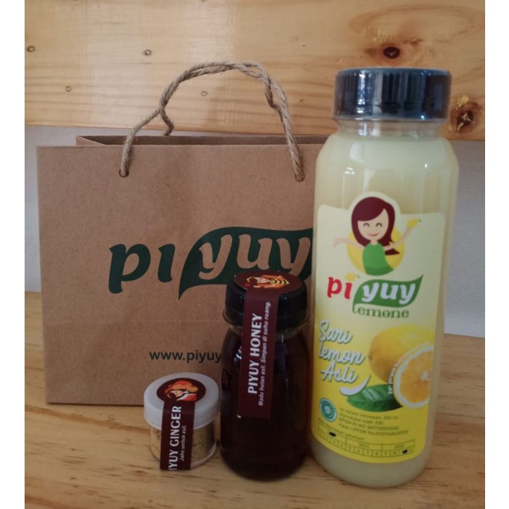 

PIYUY LEMON 100%HALAL, BONUS MADU MURNI 60ML+SERBUK JAHE