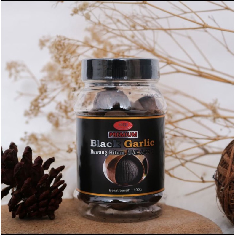BLACK GARLIC PREMIUM BAWANG PUTIH TUNGGAL BAWANG PUTIH LANANG MTH RGI NATURAL HERBAL